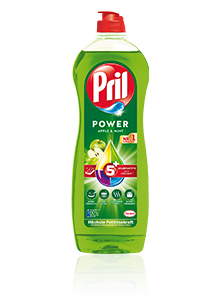 Eine Flasche Pril Apfel
