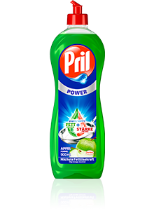 Une bouteille de Pril Pomme