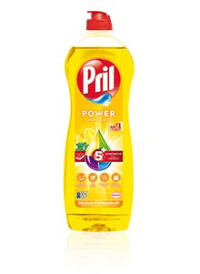 Eine Flasche Pril Zitrone