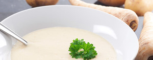 Pastinaken-Kokos-Suppe