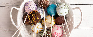 Bunte Party-Cake-Pops