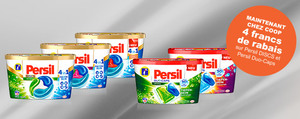 4 francs de remise sur Persil DISCS et Persil Duo-Caps chez Coop!