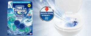 Entdecken Sie WC FRISCH Blau Kraft Aktiv!